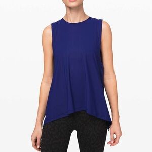 Lululemon ‘In the Open’ Tank Top Larkspur